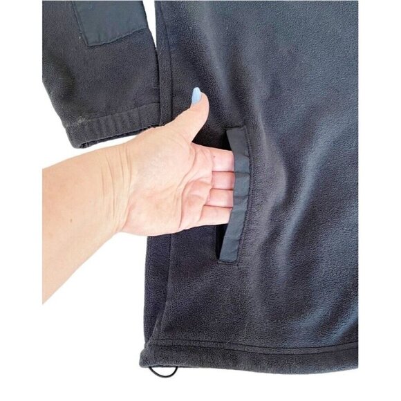 Columbia Women’s Sz XL Benton Springs Black Full-Zip Fleece Jacket - Picture 6 of 9